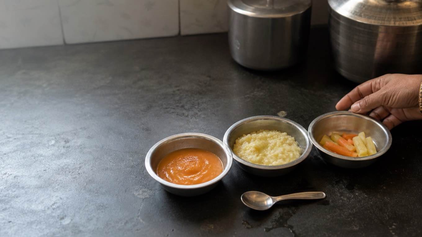Indian baby food from 6 to 12 months: a month-by-month recipe plan