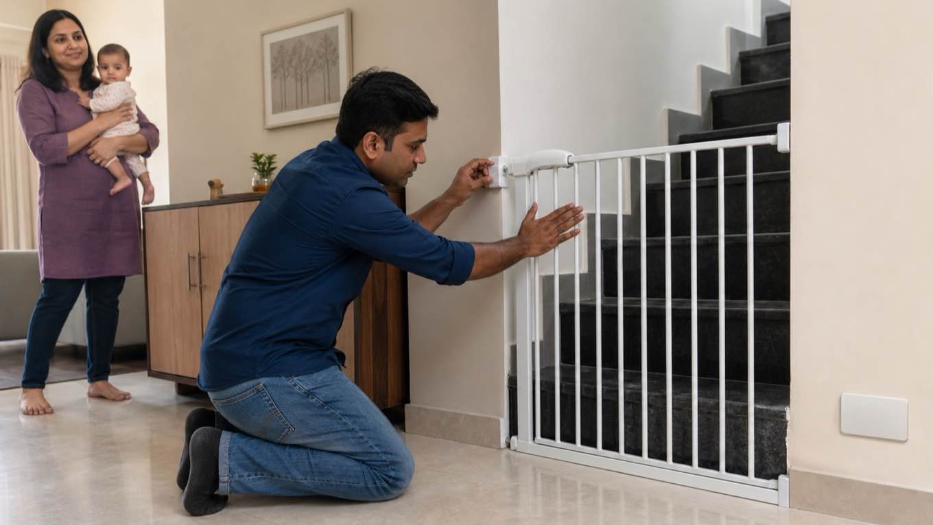 Baby-proofing an Indian home: the room-by-room checklist