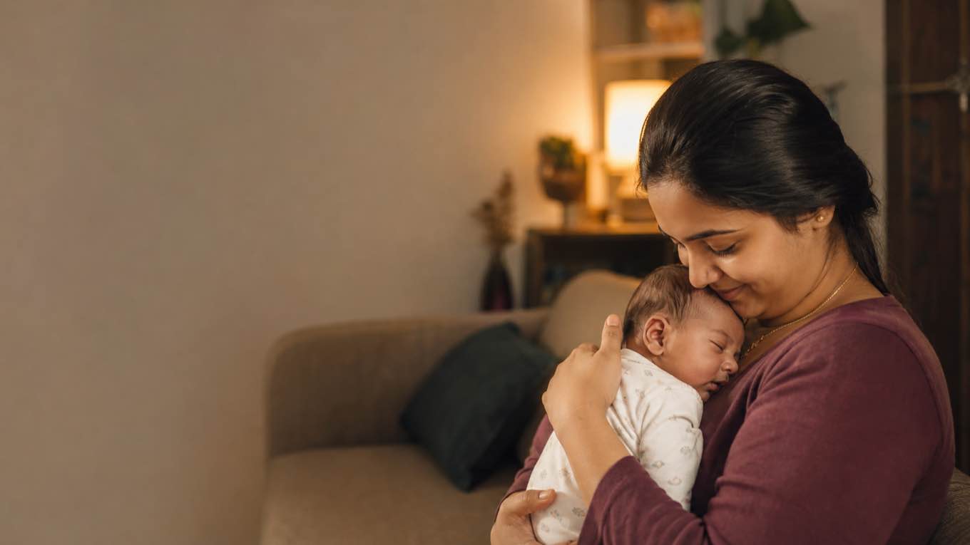 Baby week 2: the weight comes back, and the clock runs upside down