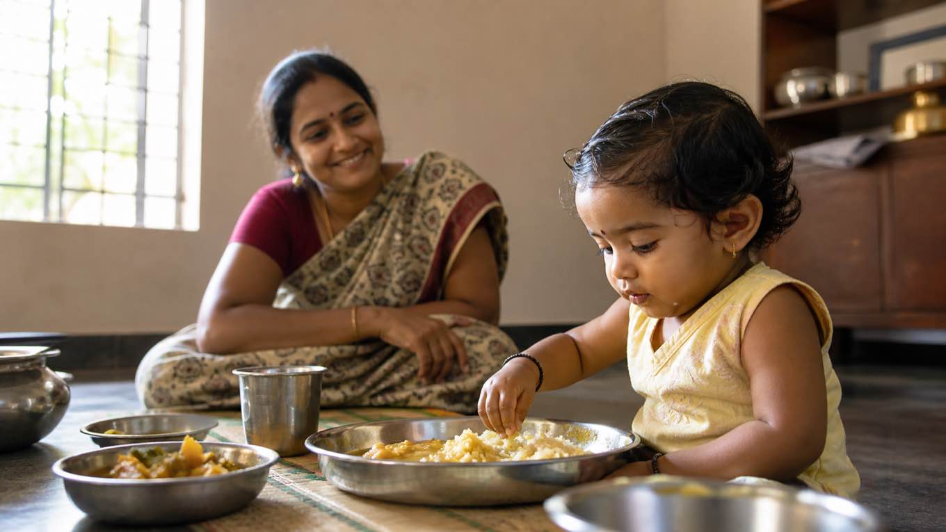 குழந்தை எடை கூட: எண்ணைப் பார்க்காதீர்கள், கோட்டைப் பாருங்கள்