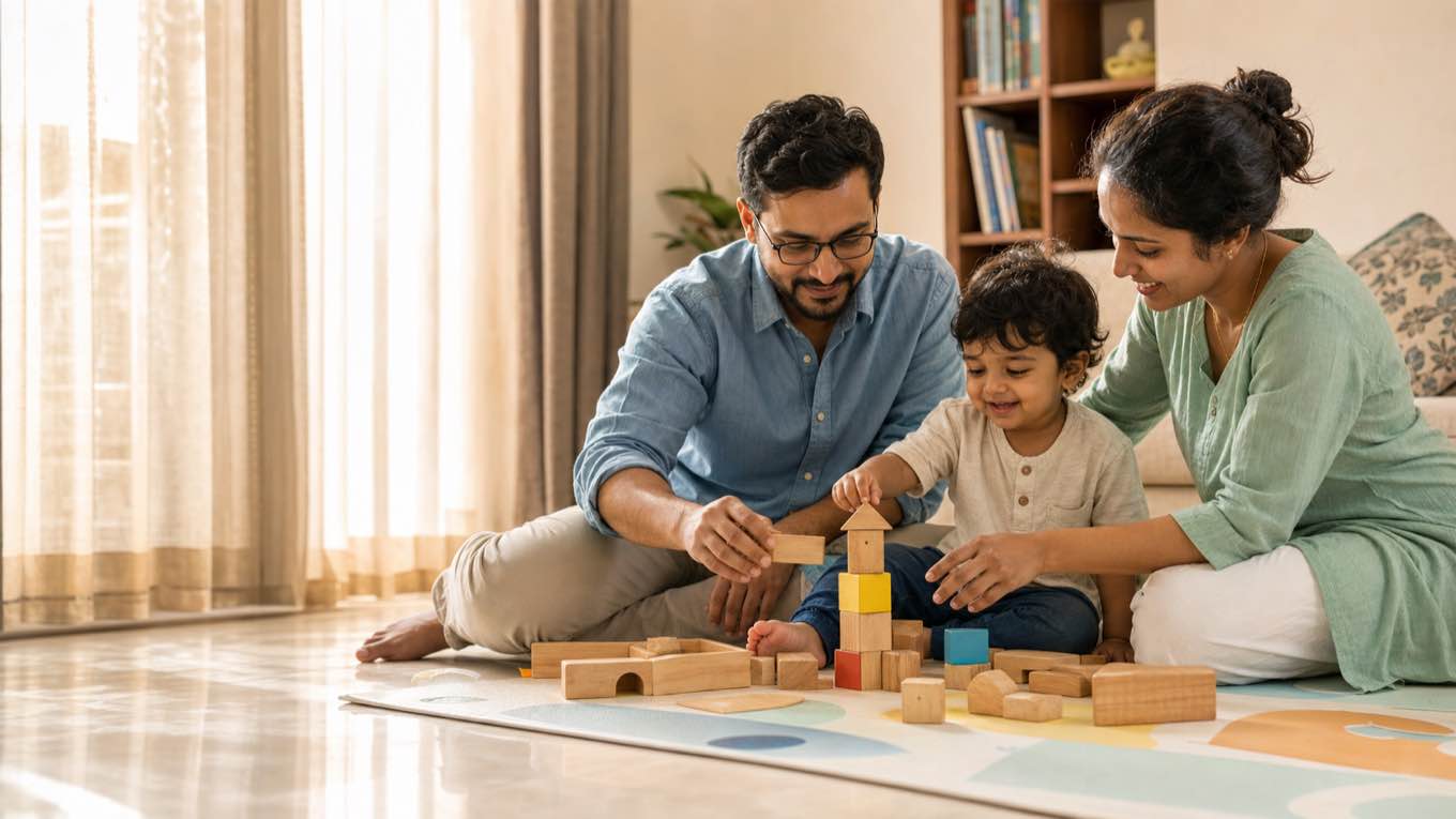 बाळाच्या मेंदू विकासासाठी activities: 0 ते 2 वर्षे — घरातल्या वस्तूंनीच, महागड्या खेळण्यांशिवाय