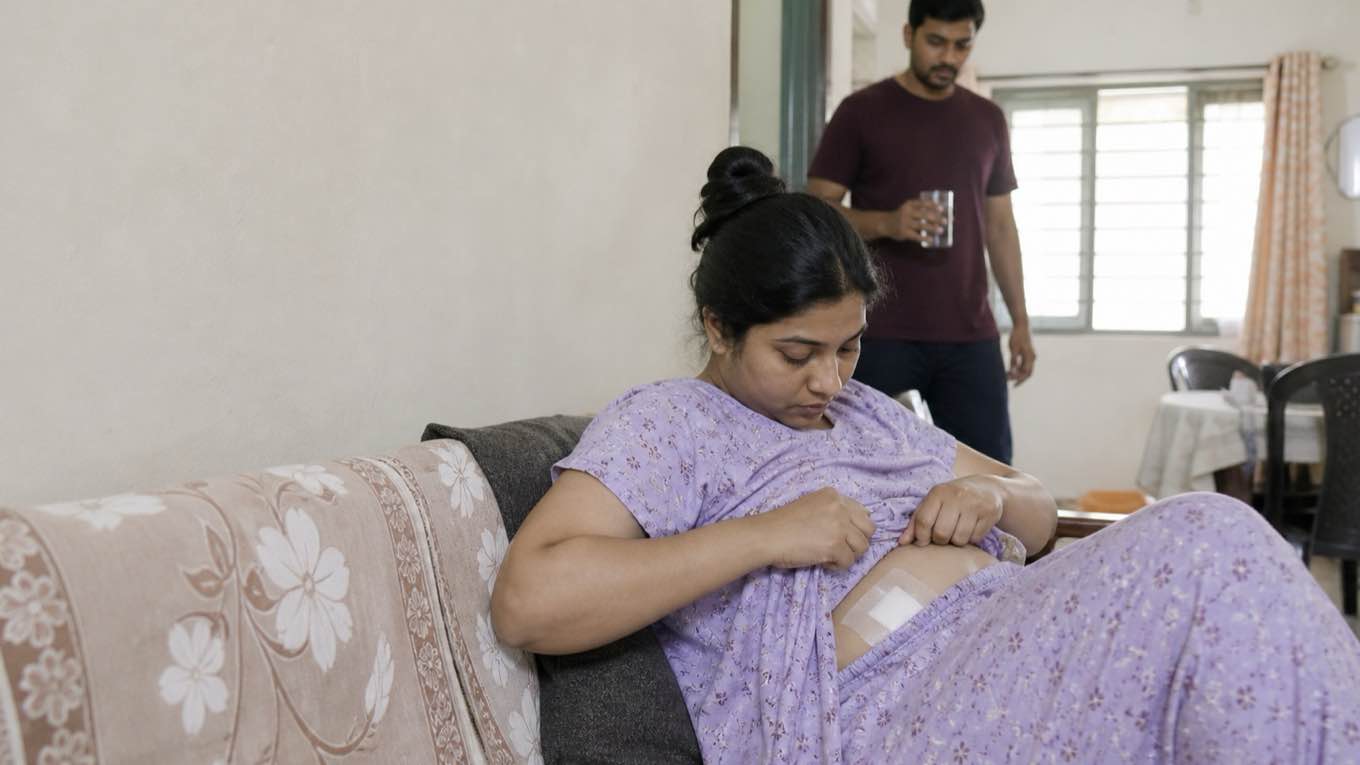 Caesarean recovery: the first days, the first six weeks, and the scar