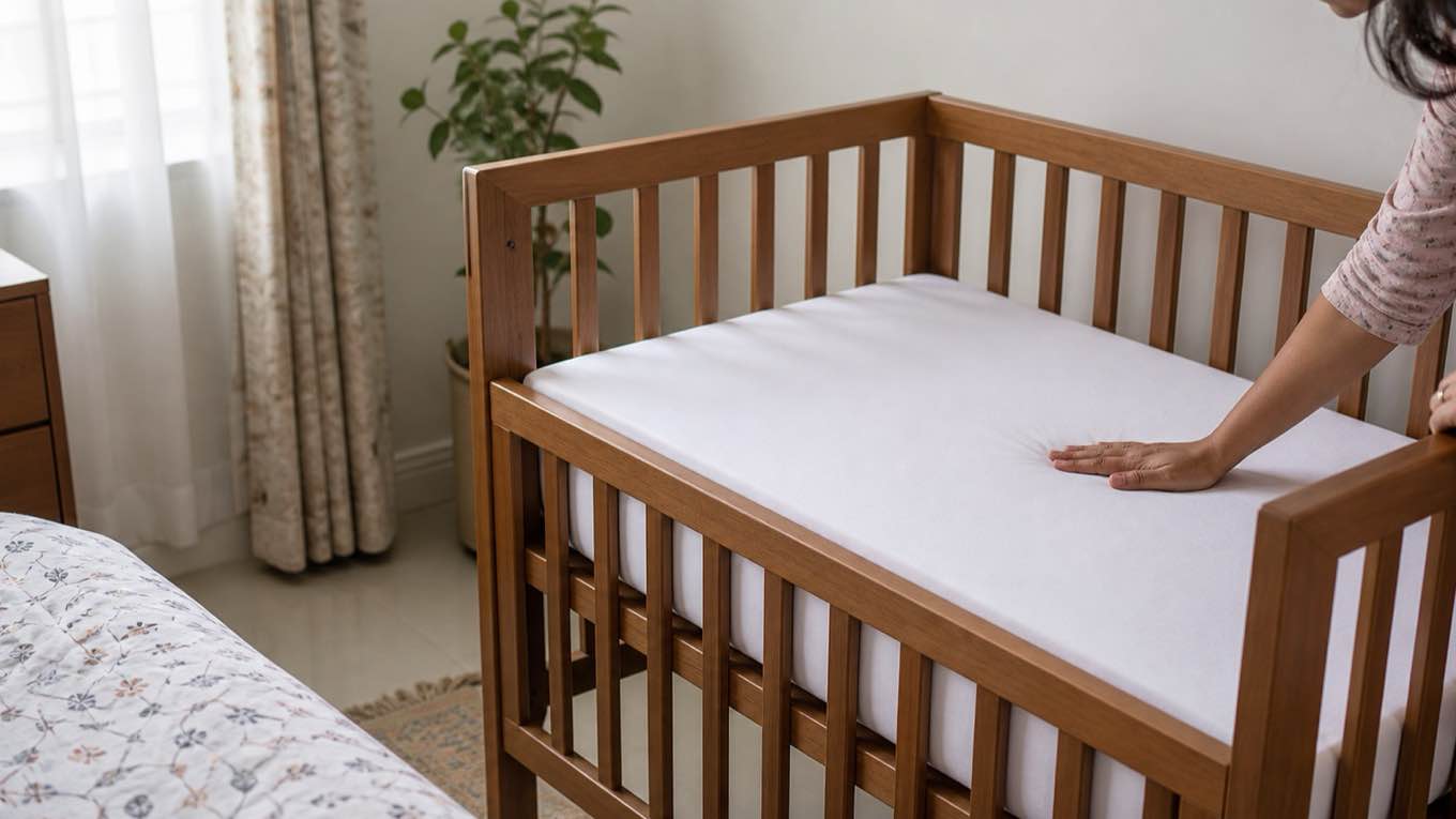 Cot, cradle or co-sleeping: setting up where the baby sleeps