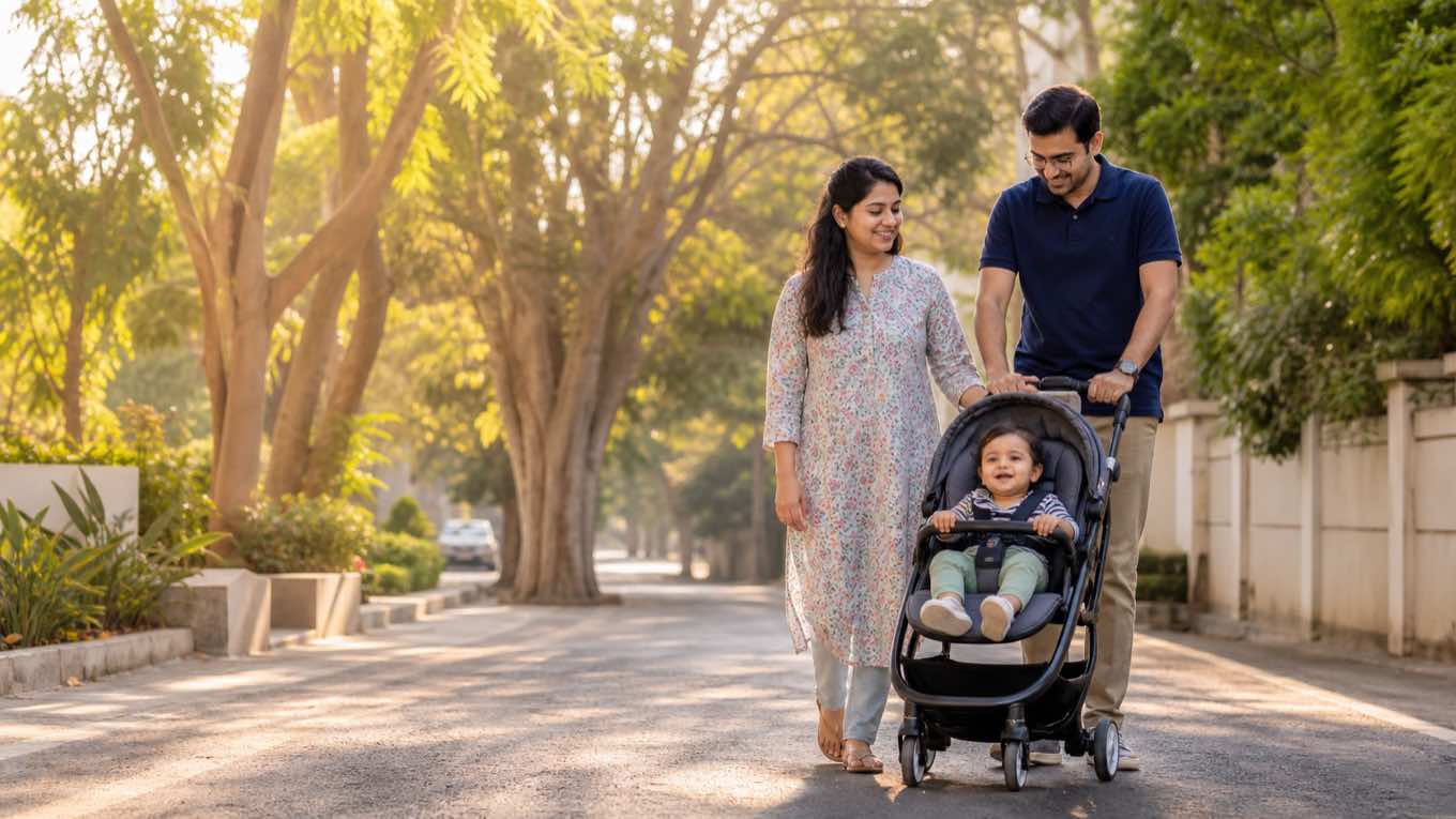 Choosing a pram or stroller in India: what actually matters
