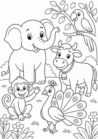 நண்பர்களான விலங்குகள்