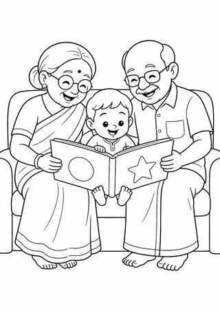 தாத்தா பாட்டி கதை நேரம்