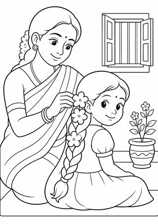 மல்லிகைப் பூச் சரம்