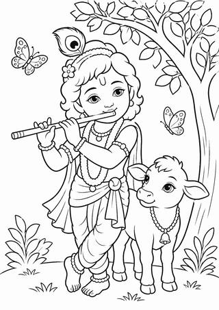 கண்ணனும் கன்றும்