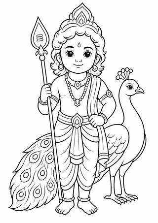 முருகனும் மயிலும்