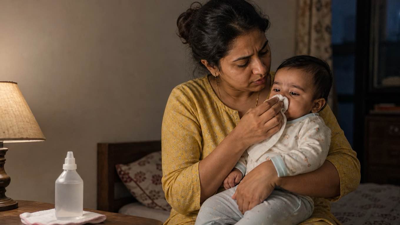 Cough and cold in babies: home care that works and medicines to avoid