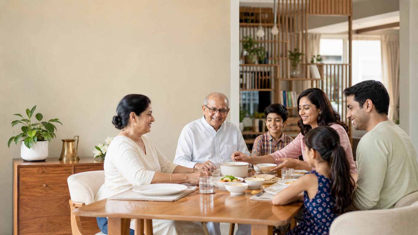 एकत्र कुटुंबात मुलांचे संगोपन — मधाच्या वादापासून एका नियमपुस्तकापर्यंत