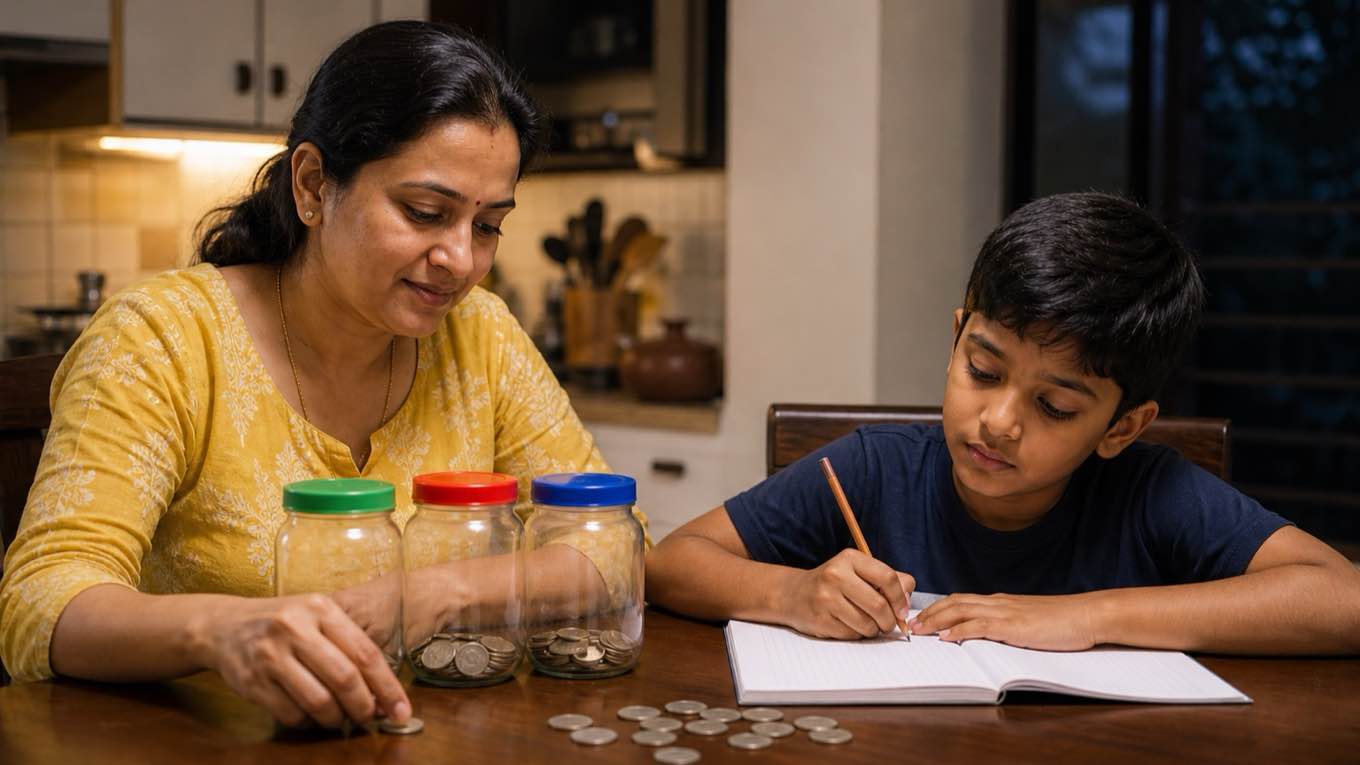 Teaching children about money: pocket money, saving and the honest conversations