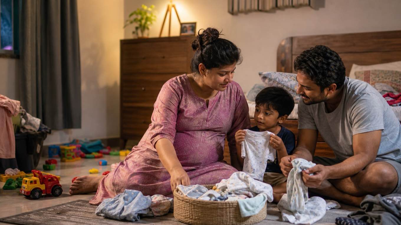 Preparing your first child for a second baby