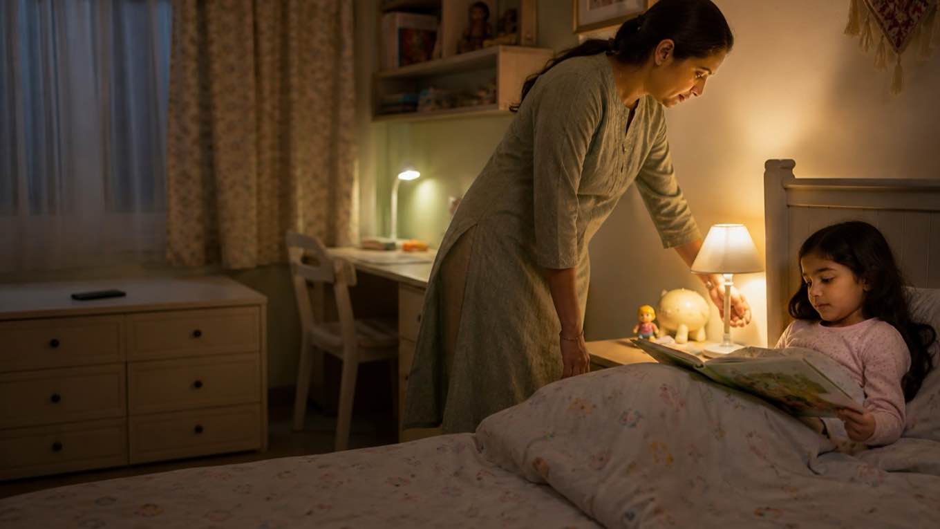 Screens before bed: what they actually do to children's sleep