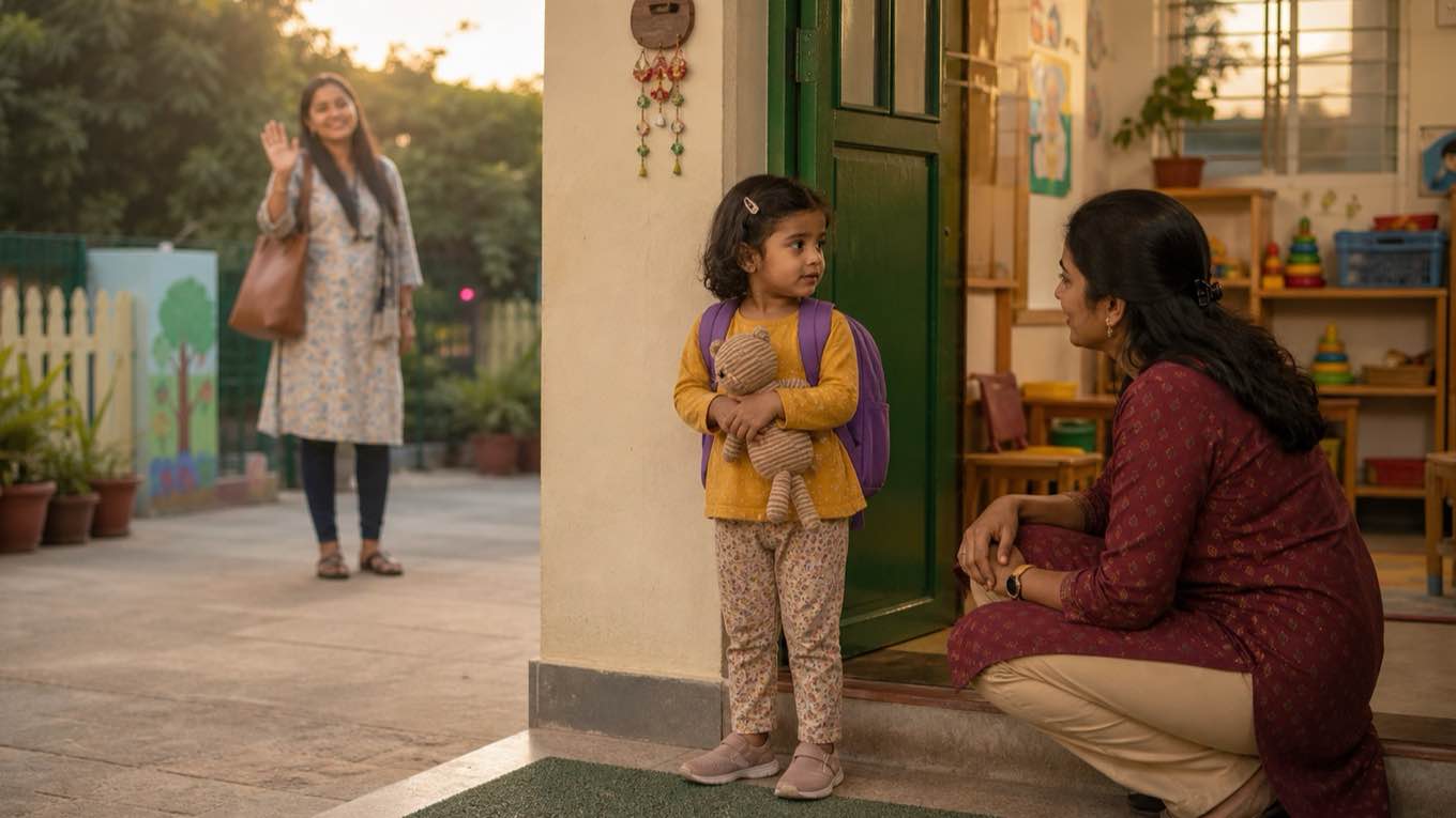 Separation anxiety at preschool: a plan for the first weeks
