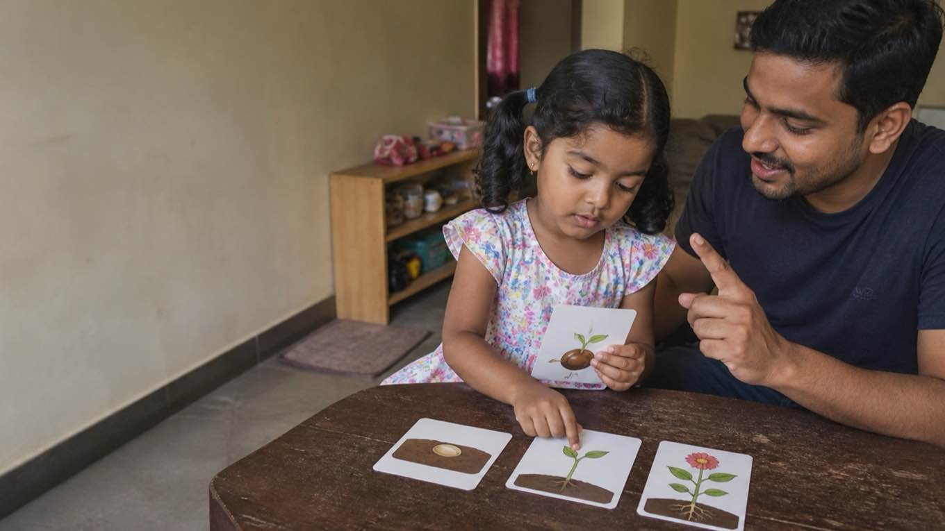 Sequencing activities: teaching what comes first, next and last