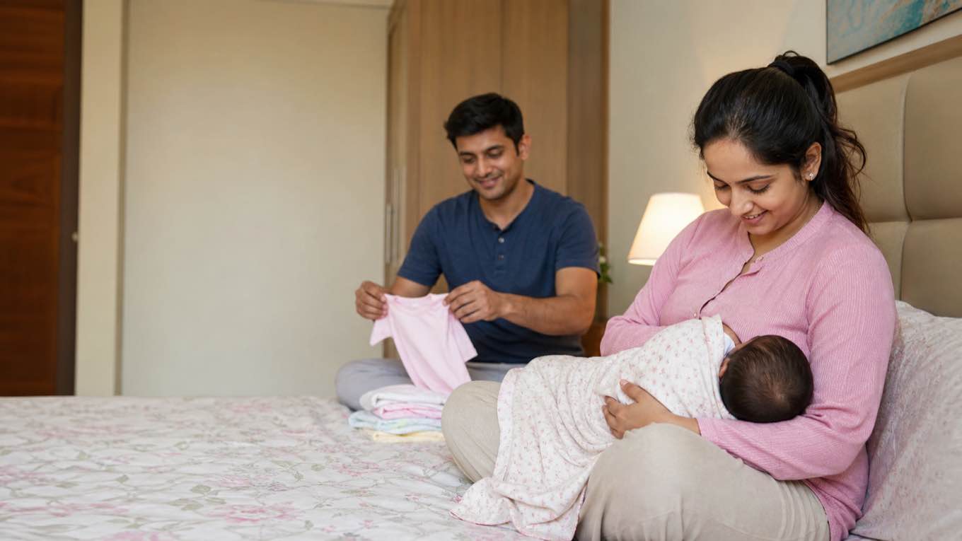 How partners can support a mother who is breastfeeding
