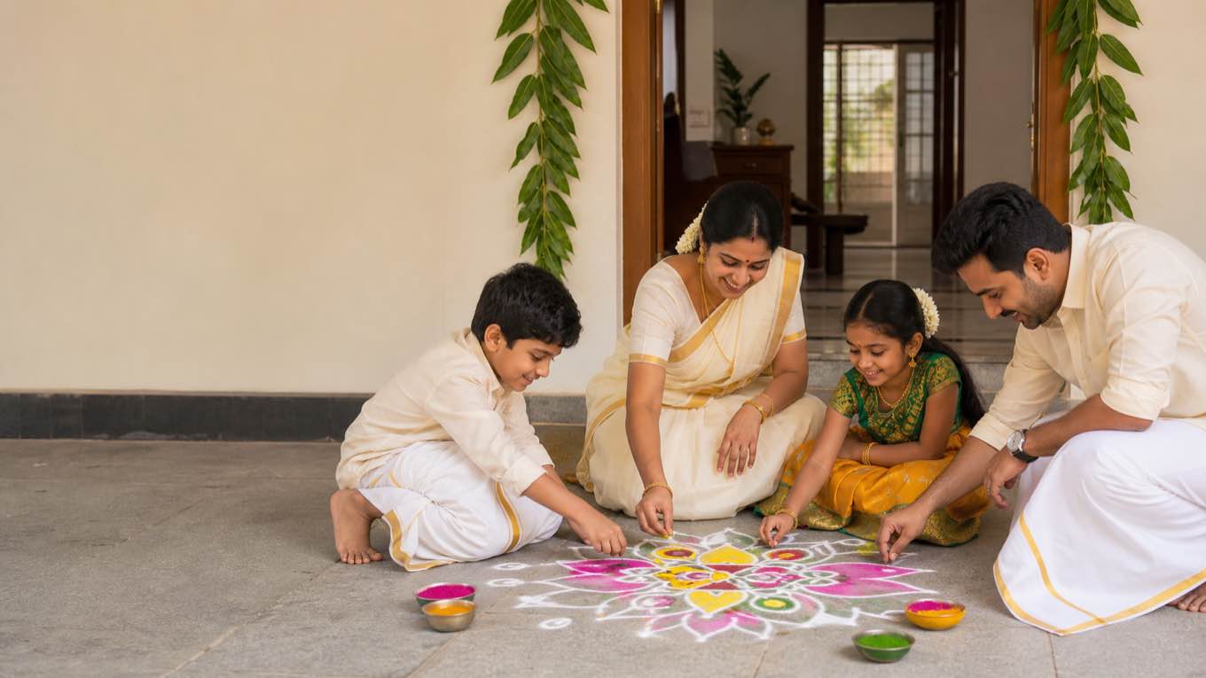 தமிழ்ப் புத்தாண்டு குழந்தைகளுடன்: கண்ணி, மாங்காய்ப் பச்சடி, ஆறு சுவைகள் — ஒரு நடைமுறை வழிகாட்டி