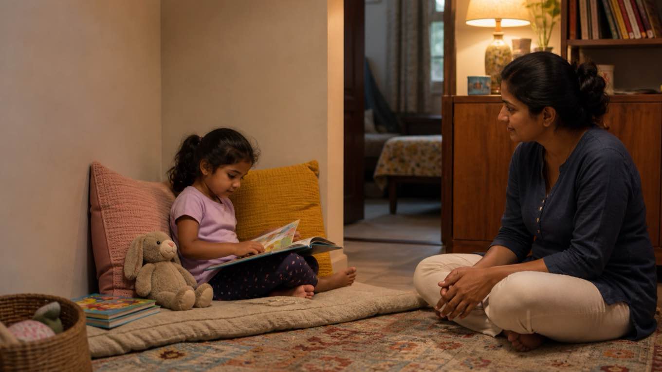 Time-out, time-in or a calm-down corner: what works for young children