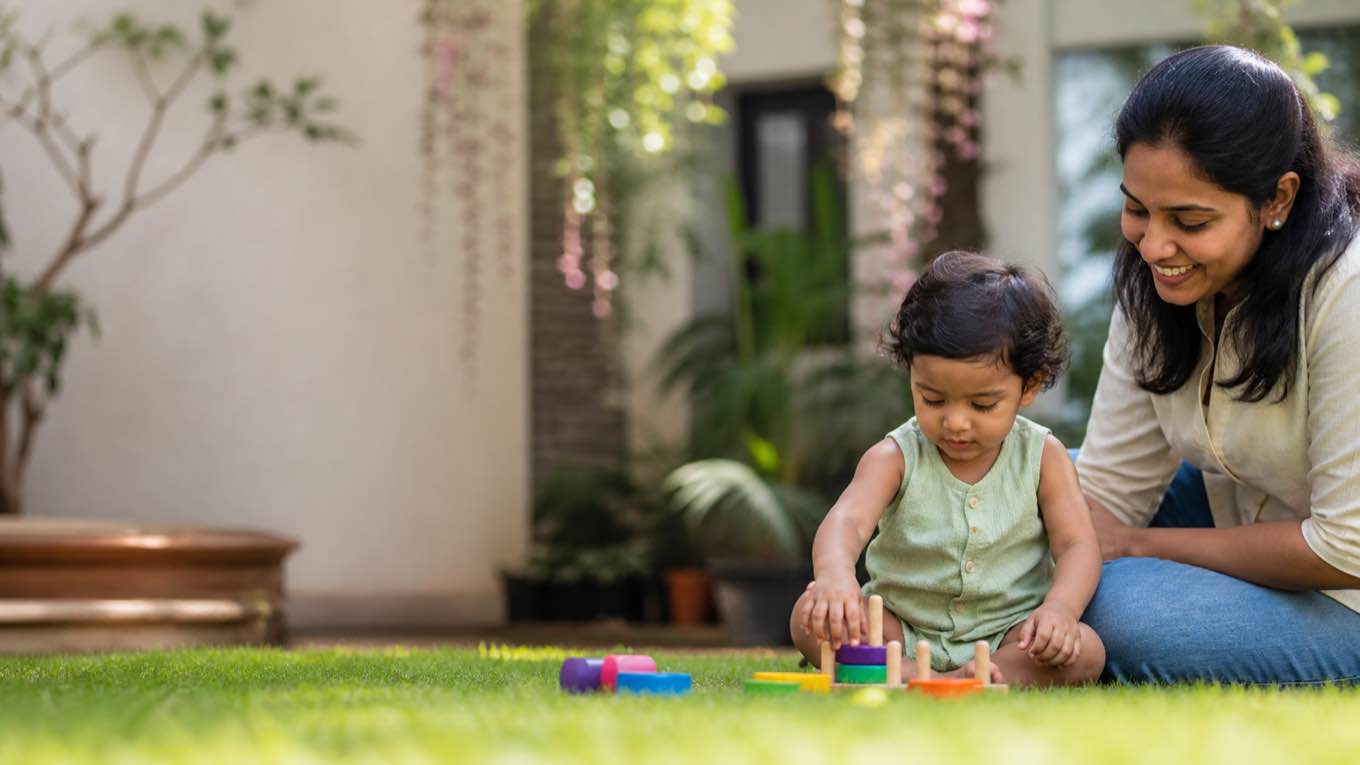 Your toddler at 17 months: pretend play and the first two-word phrases